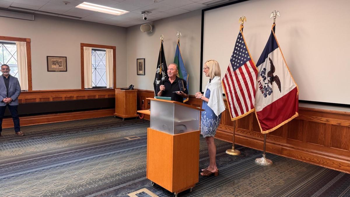 Specialist Robinson Ceremony