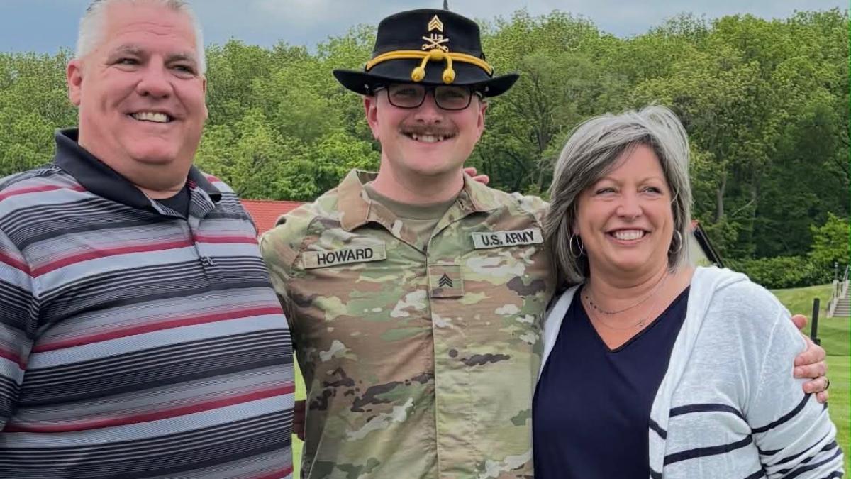 Staff Sgt. Howard and Family