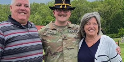 Staff Sgt. Howard and Family