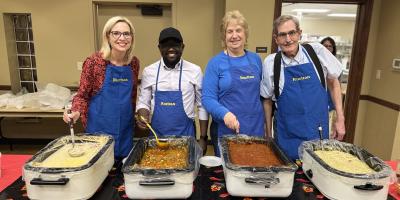 Rep. Hinson at Chili Cook-Off