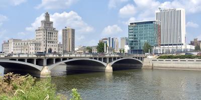 View of an Iowa city