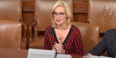Hinson Testifying before Ways and Means Committee