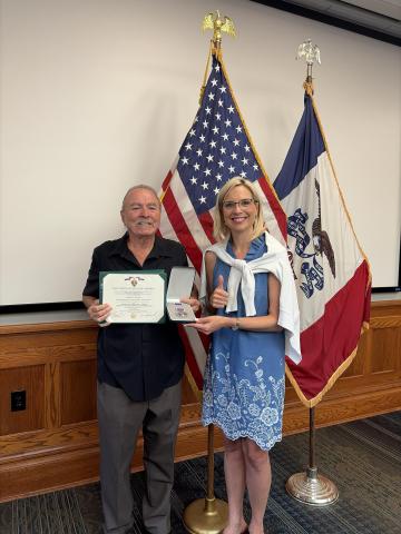 Specialist Robinson Ceremony