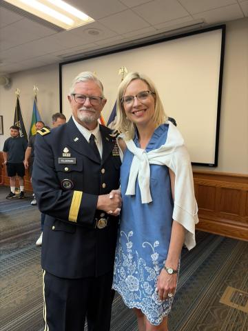 Specialist Robinson Ceremony