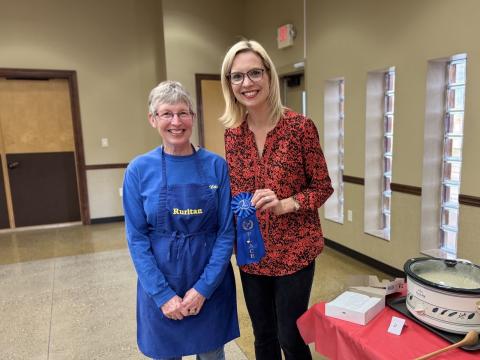 Rep. Hinson at Chili Cook-Off