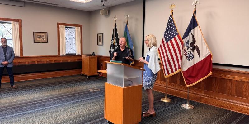 Specialist Robinson Ceremony