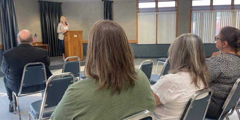 Rep. Hinson Holds THM in Chickasaw